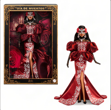 Barbie de Día de Muertos (Imagen Mattel Creations)