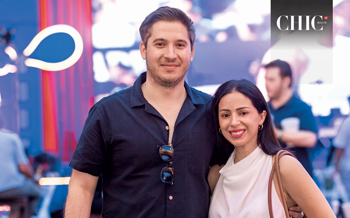 Adrián Sada y Mayela Quintanilla
