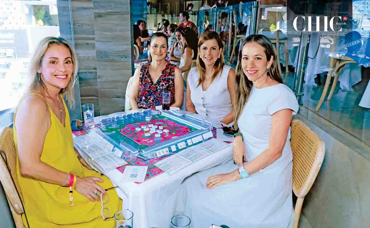 Analía García, Cristina Camargo, Marcela Valles y Claudia Lozano / Fotos: Omar Valdez