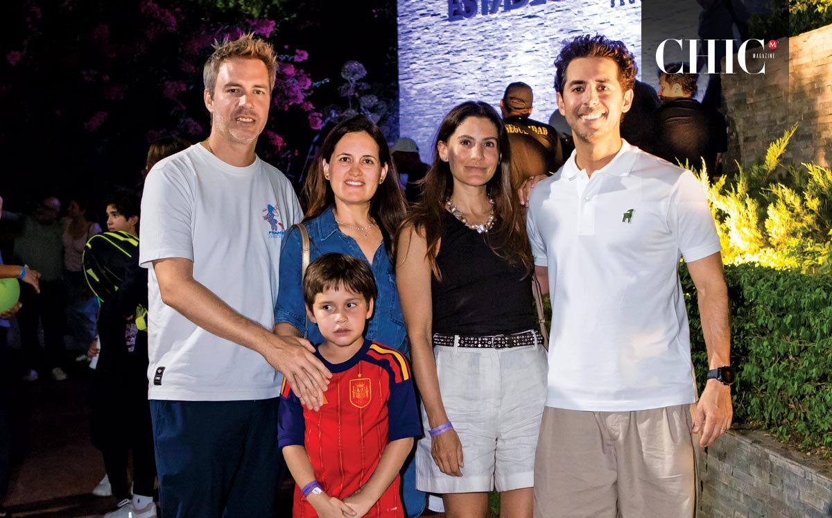 César Treviño, Lucía Cantú, Ale Alvarado, Francisco Garza y César Treviño