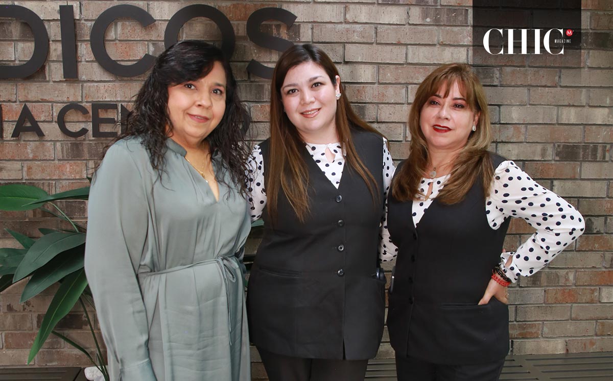 Claudia Márquez, Frida Roque y Martha Chavarría