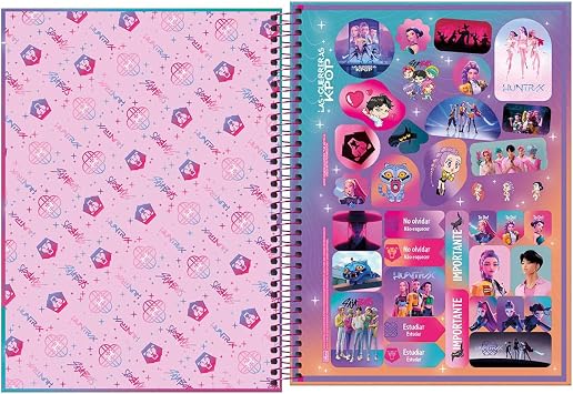 Así es el cuaderno profesional inspirado en “Las Guerreras K-Pop”  (Foto: Amazon)