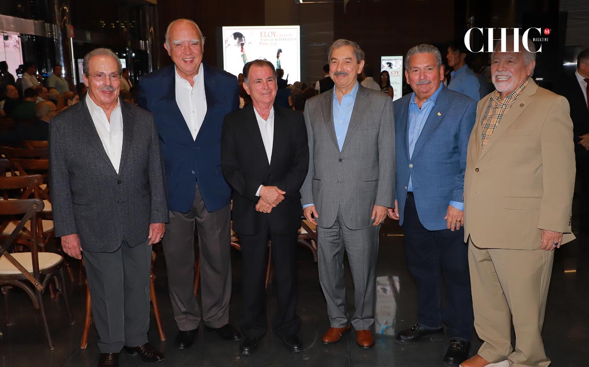 Enrique Martínez y Martínez , Fernando canales, Eloy Cavazos, Natividad González Parás, José Luis Martínez y Leopoldo Espinosa. Fotos: Daniel Saldívar