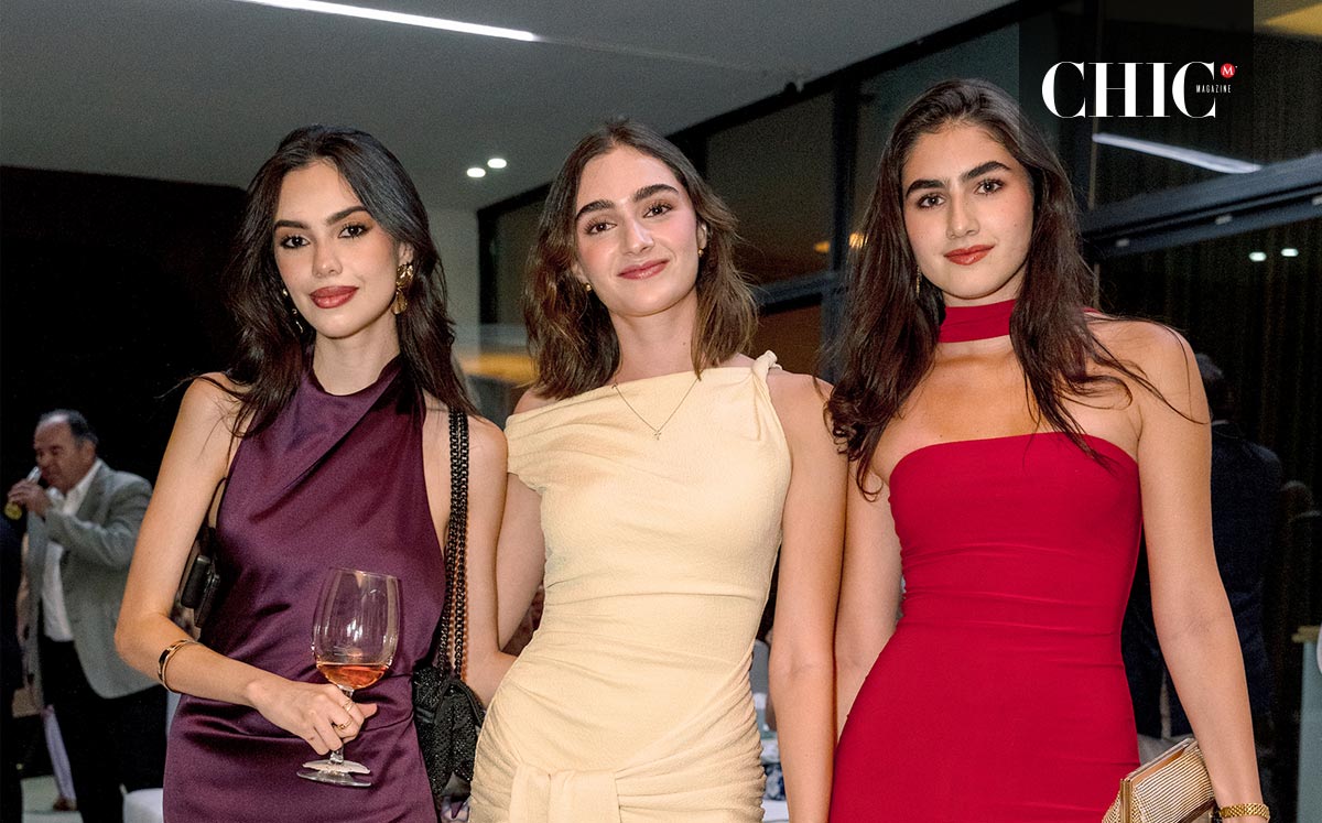 Estefanía Torres, Andrea Papadópulos y Valentina González