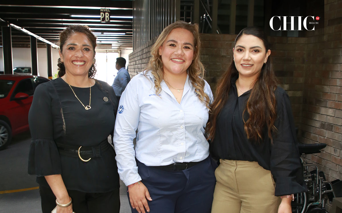 Fabiola Iduñate, Elizabeth Palacios y Mayra Ríos