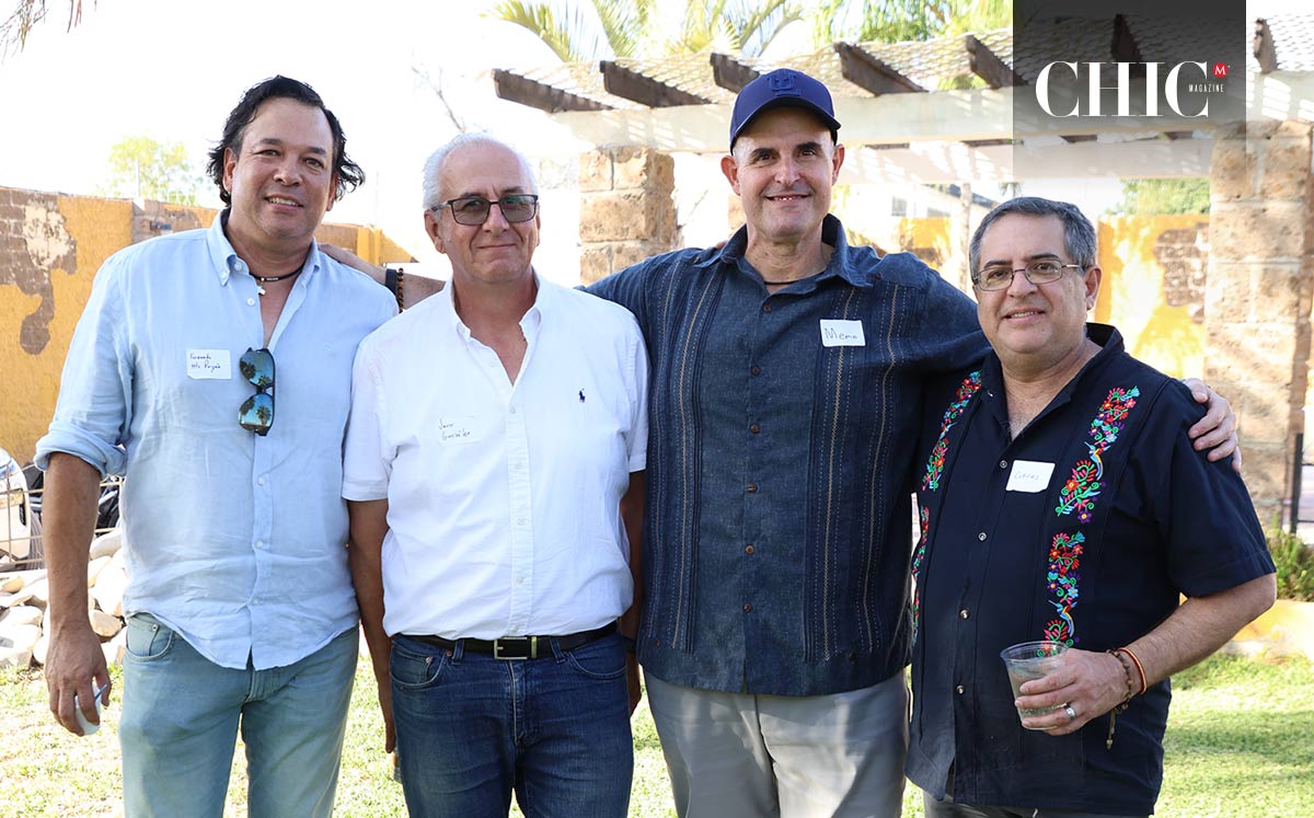 Fernando, Javier, Memo y Eduardo