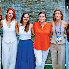 Idalia Martínez, Catalina Elizondo, Adriana Treviño, Sofía Ramírez, María Garza y Alejandra Cárdenas / Fotos: Omar Valdez