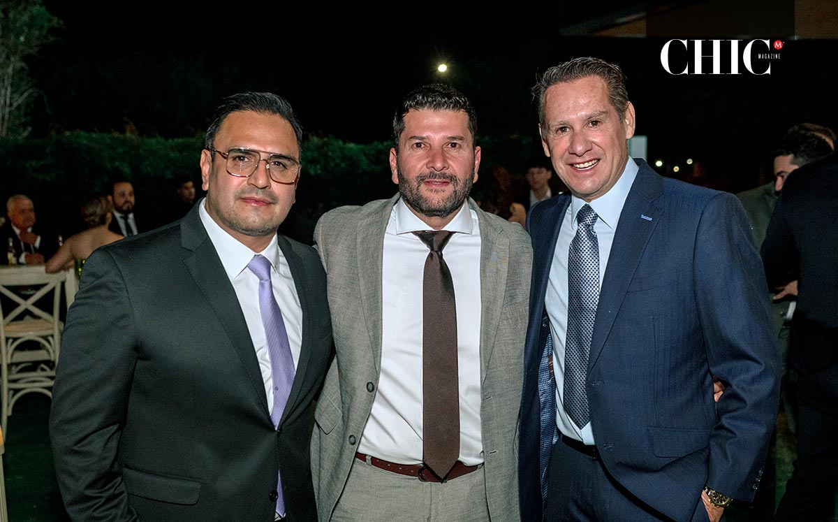Jorge Mata, Alejandro González y Arturo Gilio