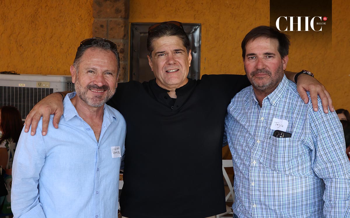 Julián, Federico y Fernando
