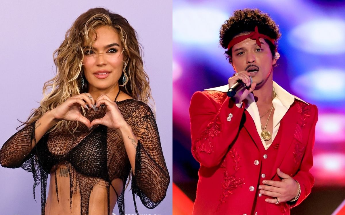 ¿Karol G y Bruno Mars son pareja? Esto es lo que se sabe de su relación (Foto: Getty Images)