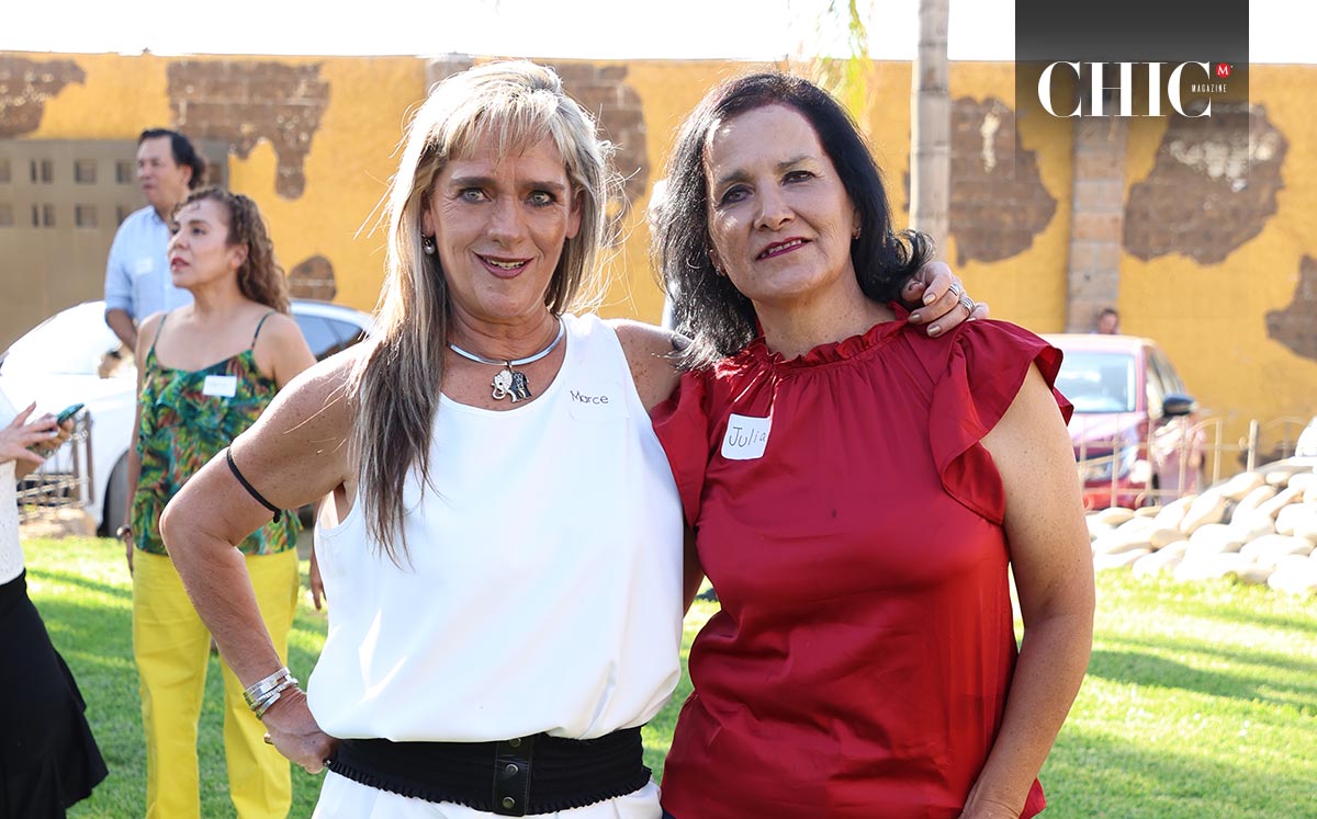 Marcela Briones y Julia Meléndez