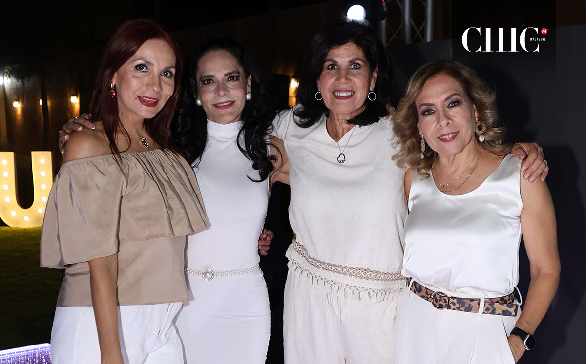 Mariana, Lili, Martha y Juany