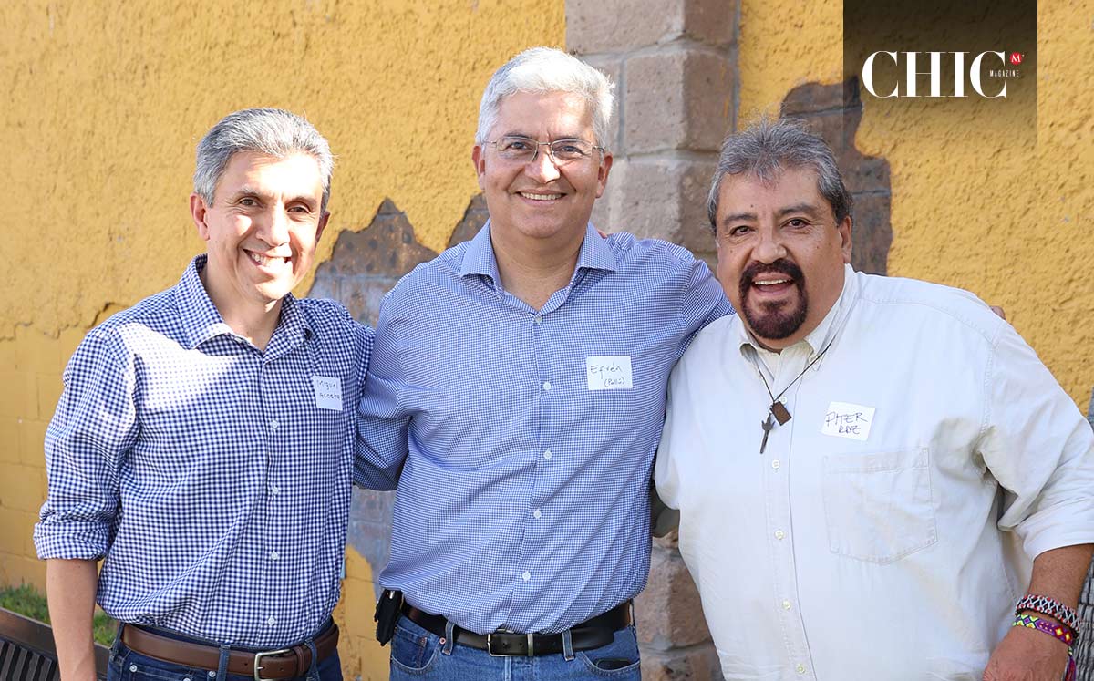 Miguel, Efrén y Piter