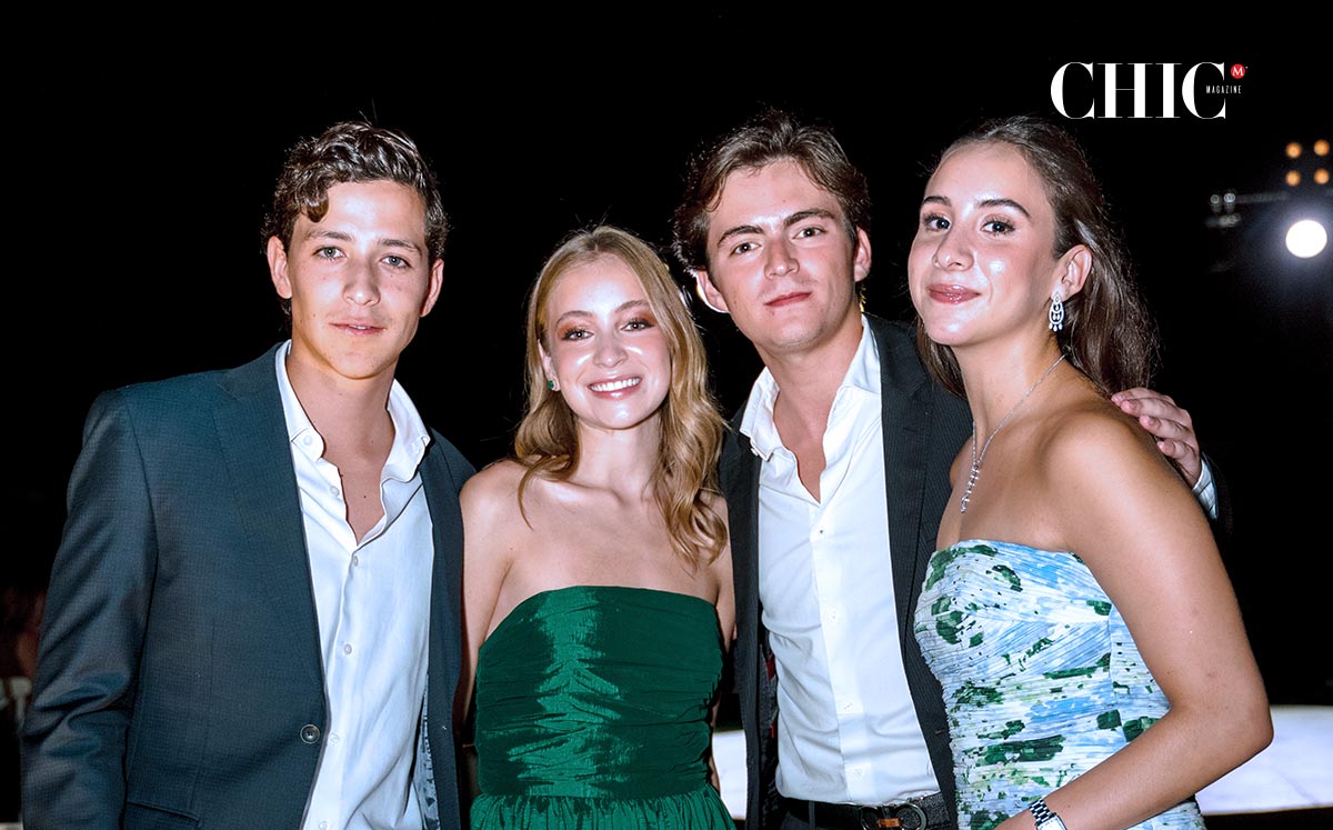René Cantú, Federica Cantú, Juan Pablo Díaz  y Regina Gilio