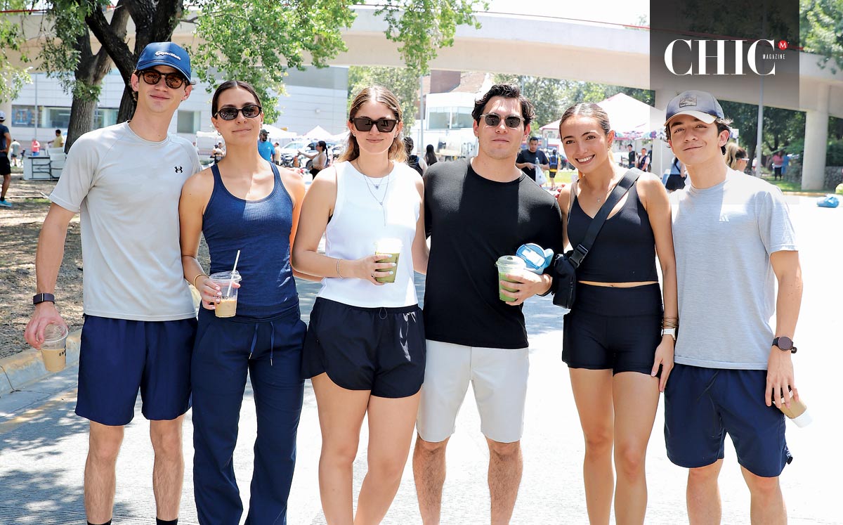 Rodrigo Padilla, Paulina Rivera, Alonso Elizondo, María Corral, Ale Cortés y José Vega