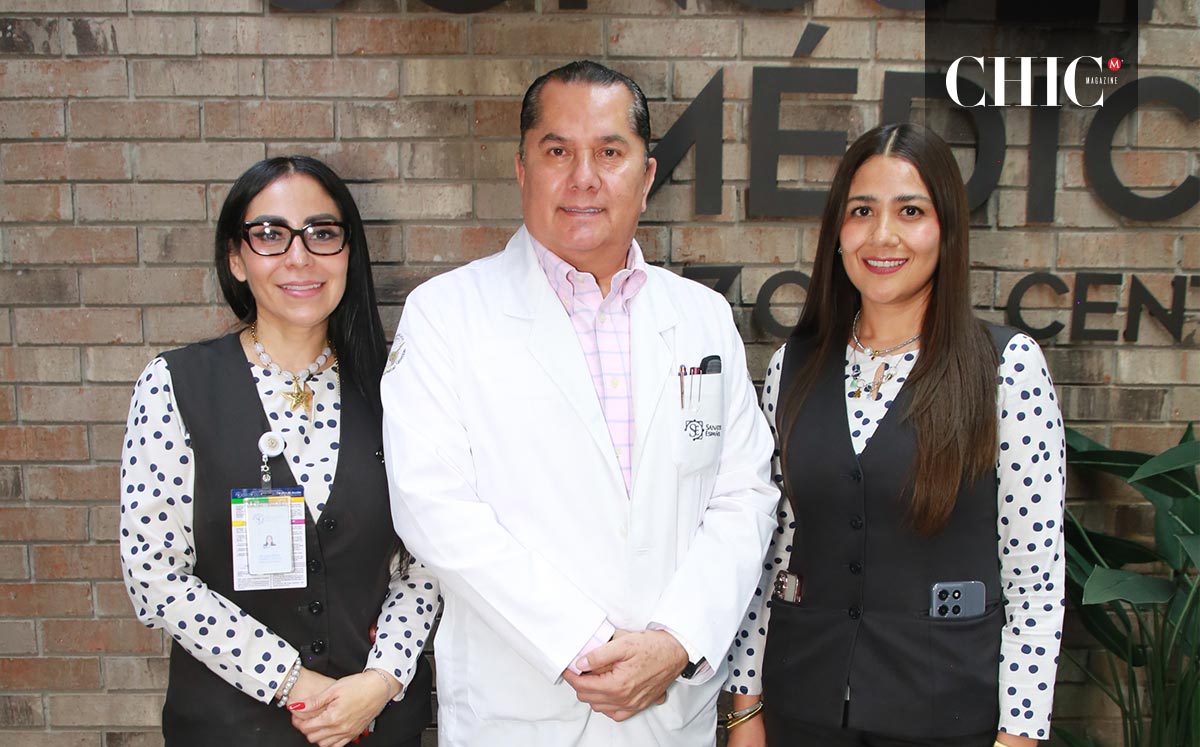 Rosalinda Torres, Dr. Francisco Javier Lira y Gaby Sabag