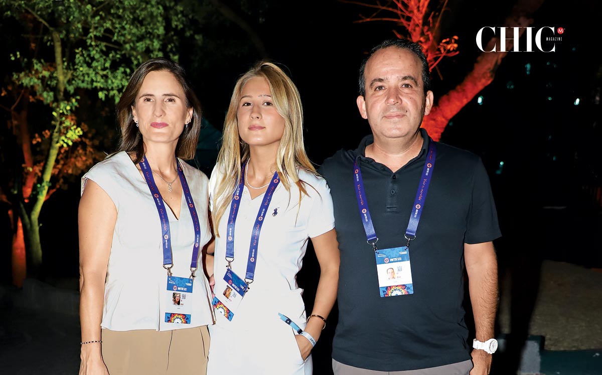 Sofía Garza, Paloma Garza y Marcelo Garza