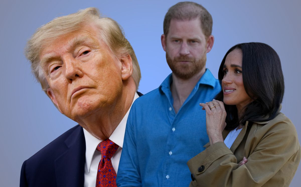 Donald Trump está “feliz” por la salida de Harry y Meghan de EE. UU. (Foto: Getty Images)