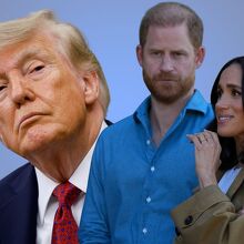 Donald Trump está “feliz” por la salida de Harry y Meghan de EE. UU. (Foto: Getty Images)