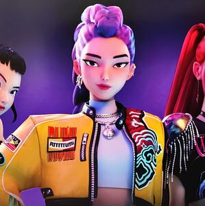“Las Guerreras K-Pop”: Precio del cuaderno profesional con stickers (Foto: Netflix)