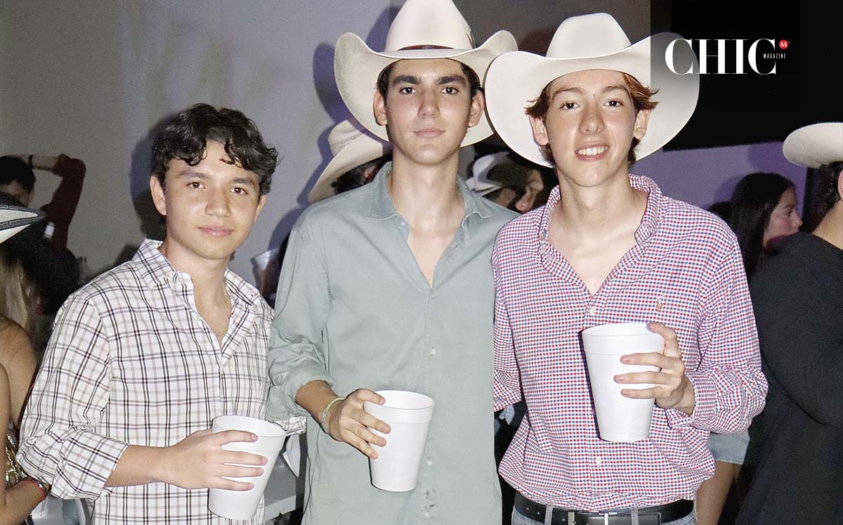 Alex Azuara, Lalo Hernández y Christopher Lago