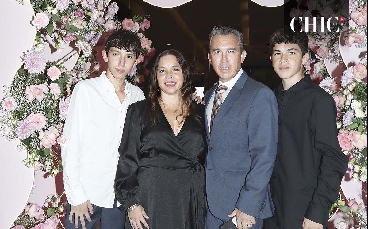 Diego Pérez, Jessica Moses, Alfonso Pérez y Alfonso Pérez
