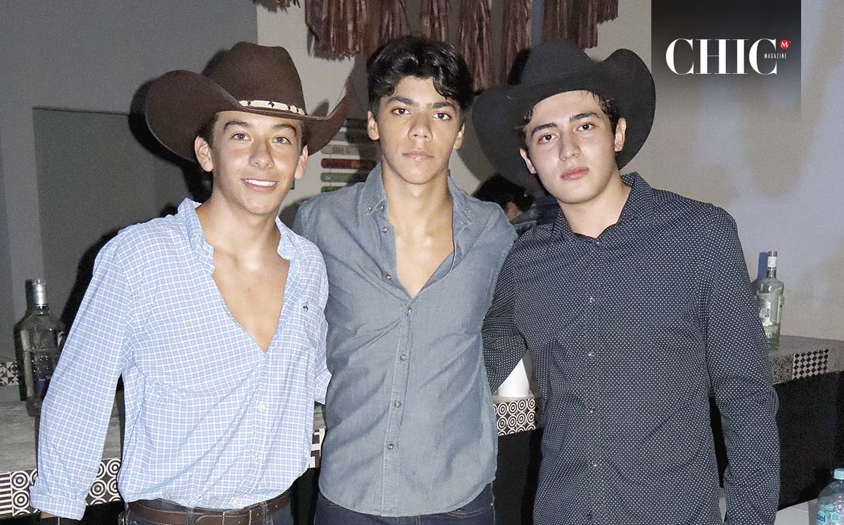 Nick Verlage, Javier Canseco y Marcelo Castillo