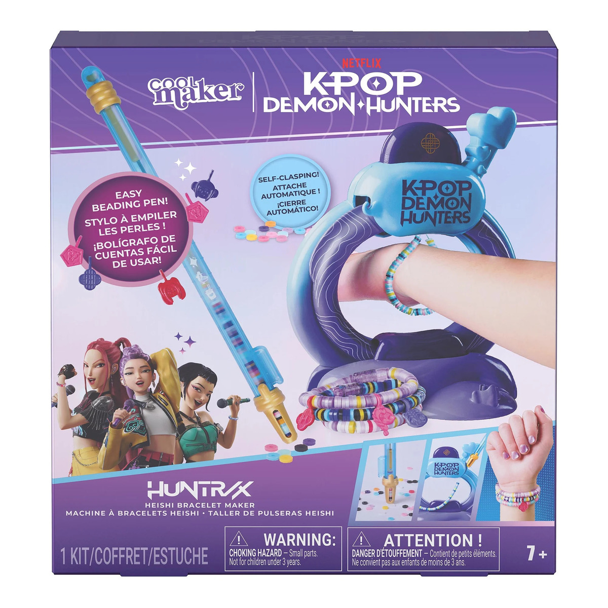 Así es el kit de pulseras inspirado en "Las Guerreras K-pop" de Cool Maker (Foto: Cool Maker)