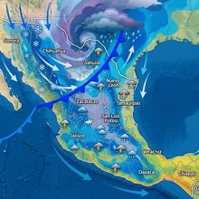 Clima en septiembre 2026: lluvias y primer frente frío (Foto: IA)