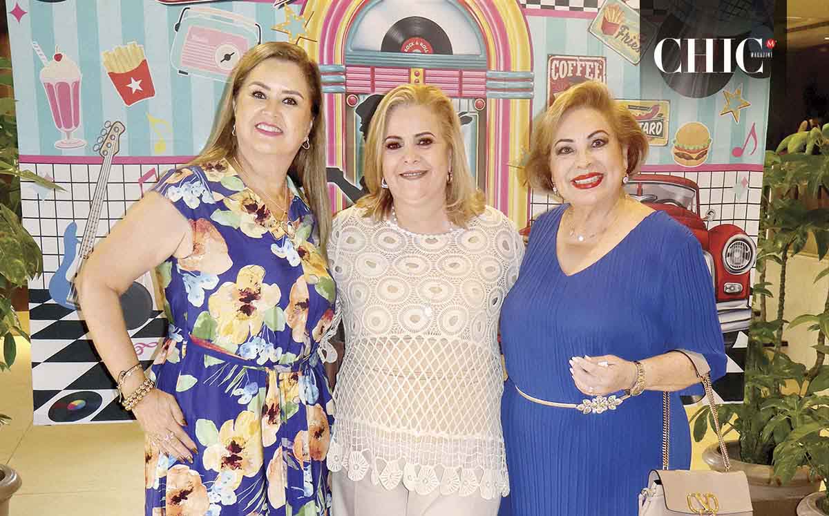Alma Avila, Lizy Rojano y Linda Santoscoy