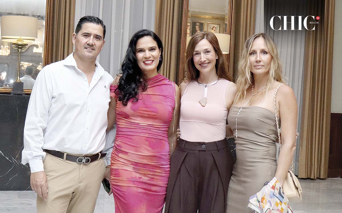 Juan Pablo Moreno, Tania Rodriguez, Majo Aragon y María José Pelaez