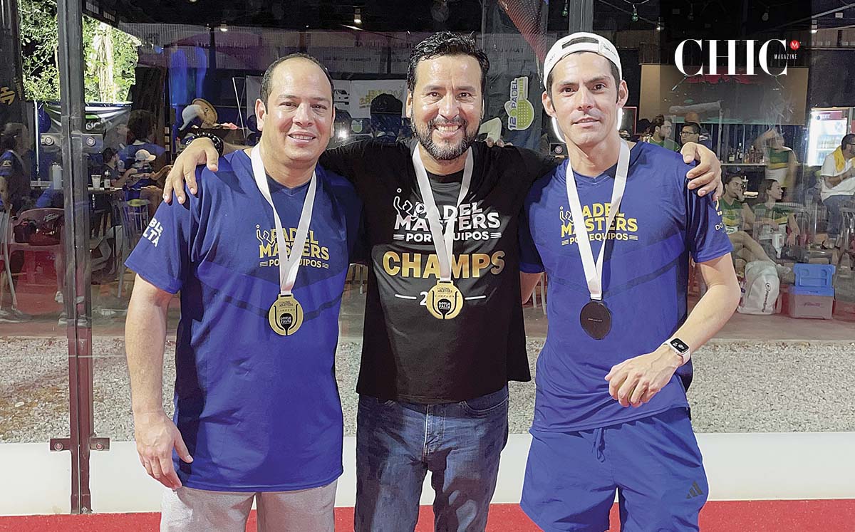Oscar Galindo, Jorge Urbina y Luis Vazquez