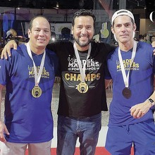 Oscar Galindo, Jorge Urbina y Luis Vazquez
