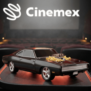 La palomera Charger de "Rápidos y Furiosos"  vuelve a Cinemex (Foto:IA)