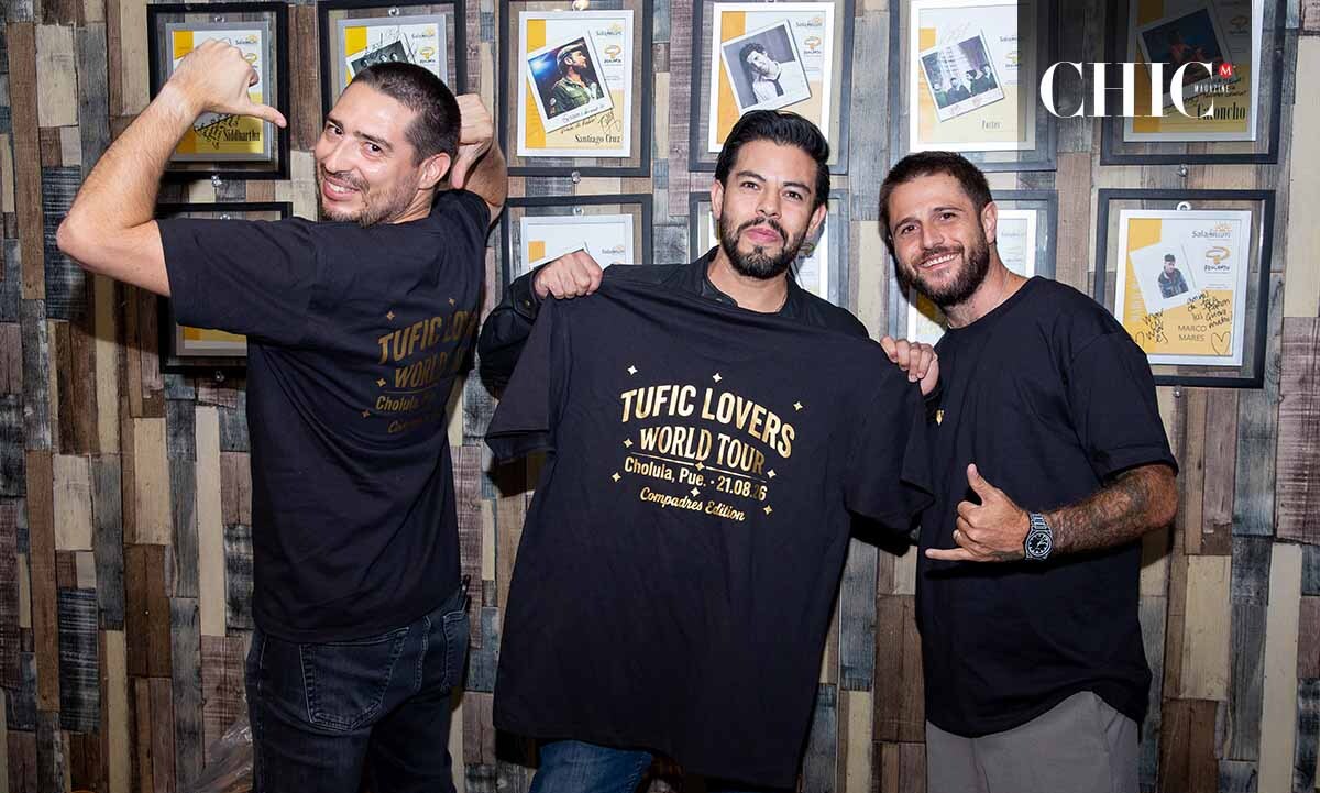 Julio López, Arturo Jara y Nico Uslenghi