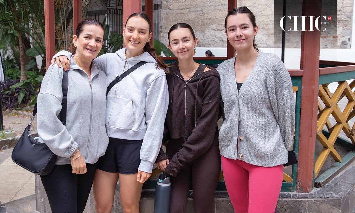 Aydhee Castillo, Ana Lozano, Majo Gómez y Lucía Gómez