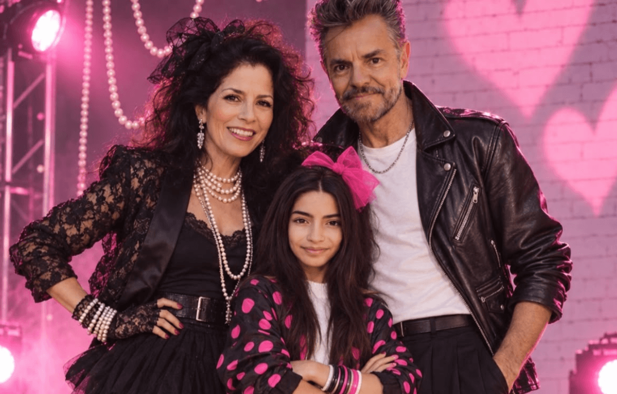 Alessandra Rosaldo, Aitana Derbez y Eugenio Derbez (Imagen Instagram)