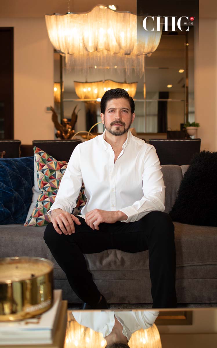 El arquitecto Adrián Morris estudió en el Tecnológico de Monterrey
