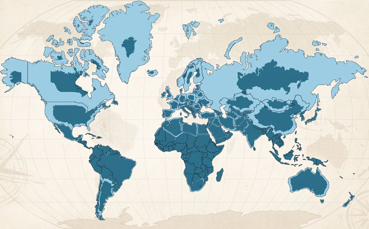 Esta es la nueva propuesta de mapa de la ONU (Foto: X)