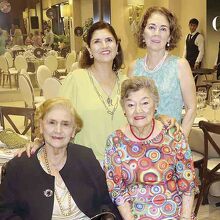 noriney acevedo, judith acevedo, noriney de la garza y sonia de palomares