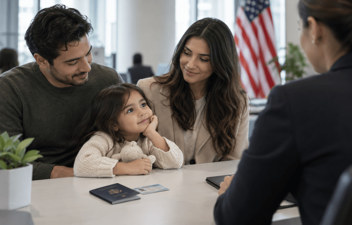 Residencia para niños en Estados Unidos (Imagen IA)