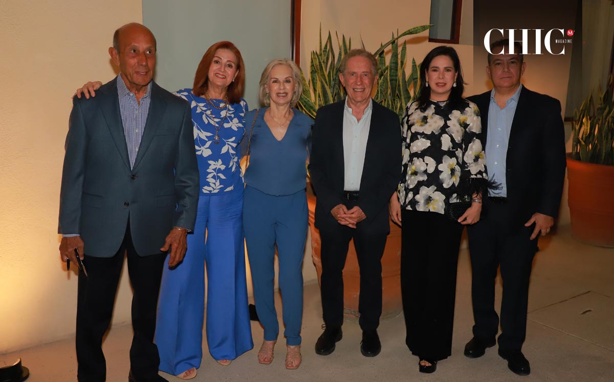 Alfonso Ramos, Irma Ramos, Jeanette Wapinski, José Wapinski, Gabriela Riveros y José Manuel Zambrano