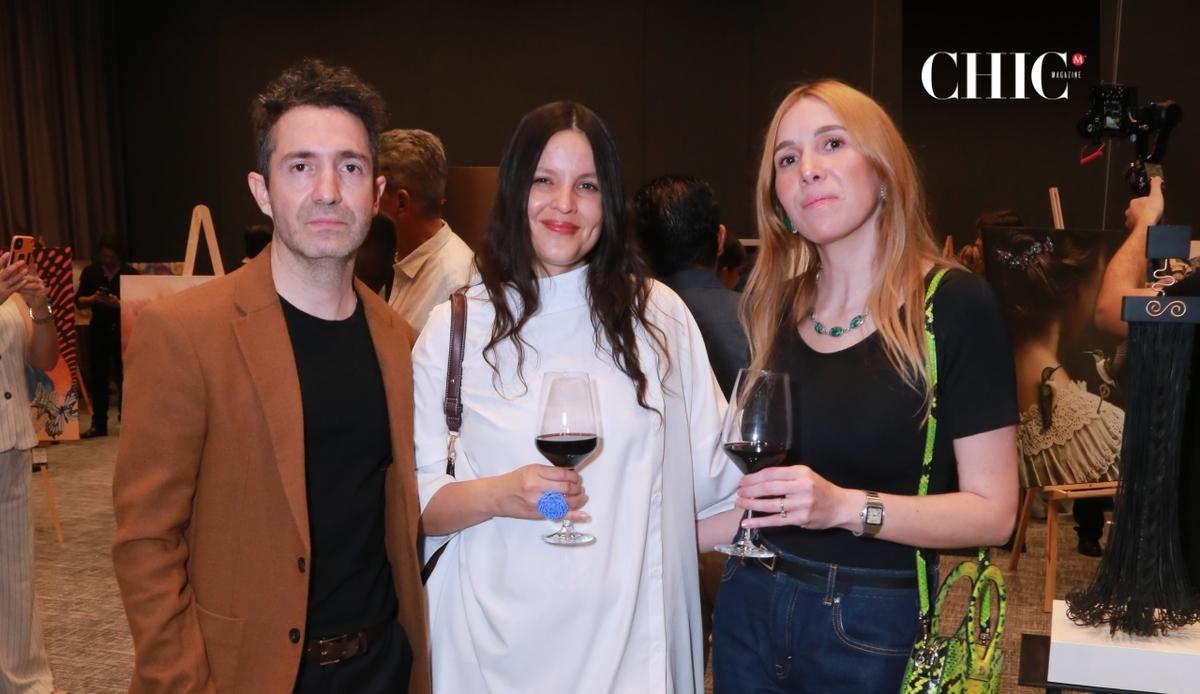 Héctor Maldonado, Violeta Romero y Daniela Fernández