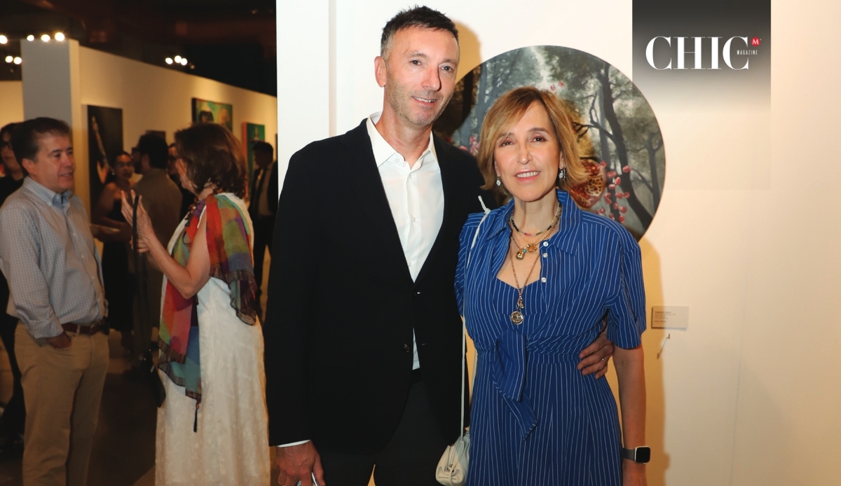 James Fox y Eugenia Lopez Clariond / Foto: Roberto Alvarado y Omar Valdez