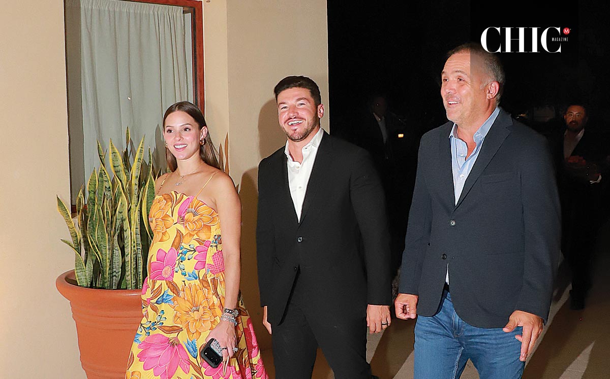 Mariana Rodríguez, Samuel García y Bernardo Bichara