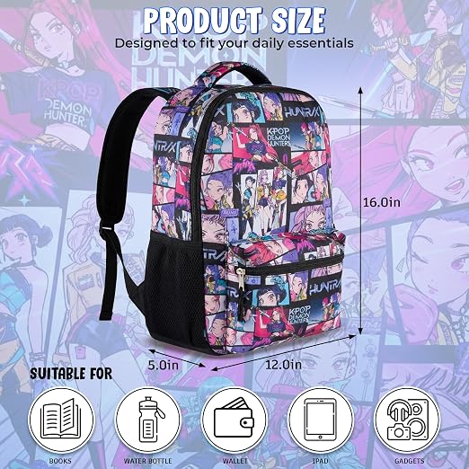 Así es la mochila estilo anime inspirado en “Las Guerreras K-Pop” (Foto: Amazon)