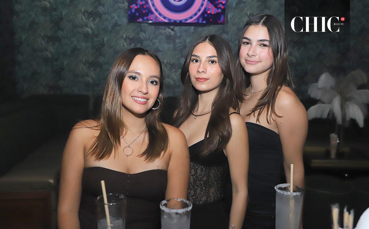 Raquel Leal, Ivanna Mendoza y Anabela Páez