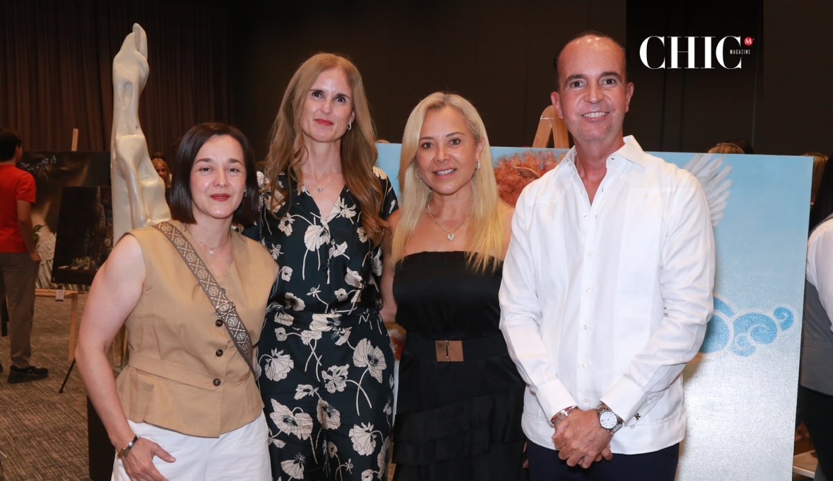 Yolanda Falcón, Anabelle Larouche, Teté García Luna y Rafa Alanis