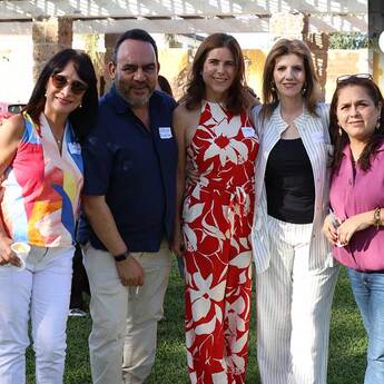 Ana Laura, Jorge, Susana, Suhe y Temy