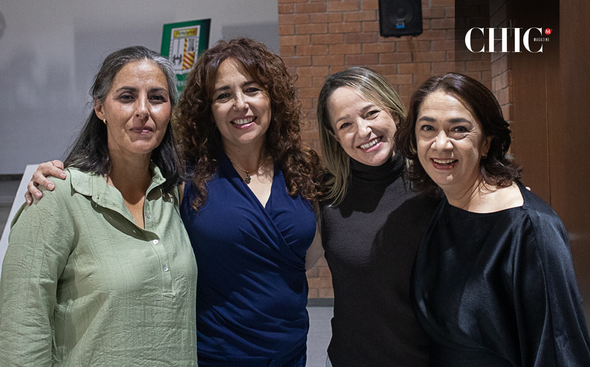 Berta de la Cueva, Mónica, Lupita y Rossana